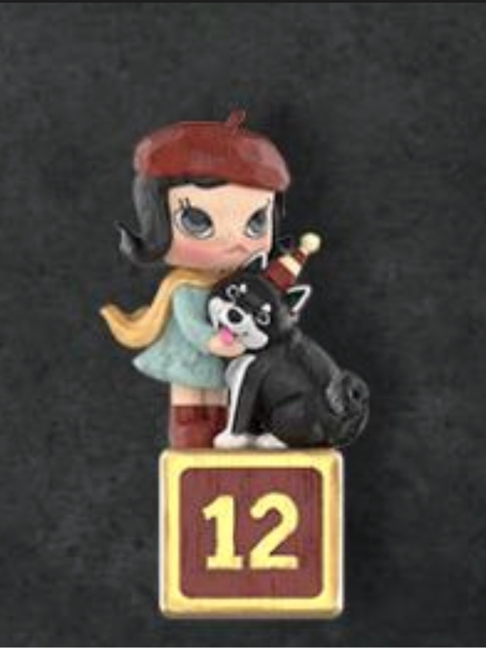 “ Anniversary Statues Classical Retro” Series Figures - “With you for 12 years
